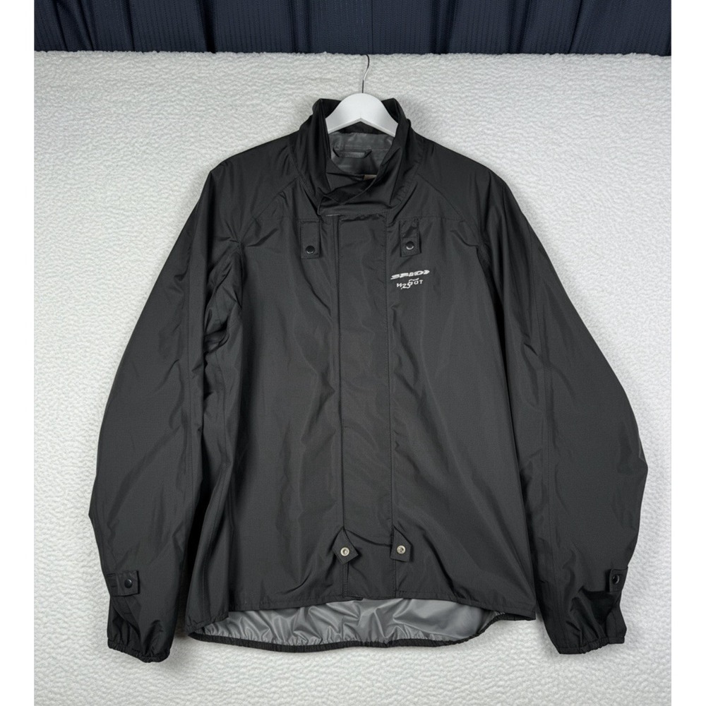 SPIDI H2OUT Waterproof Windbreaker Jacket Black Women's XL ?